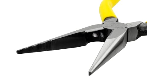 Tsunoda RP-200, Precision 8-Inch Long Nose Pliers, High-Accuracy Tip Alignment, Made in Japan - size: 8-Inch w/o Spring