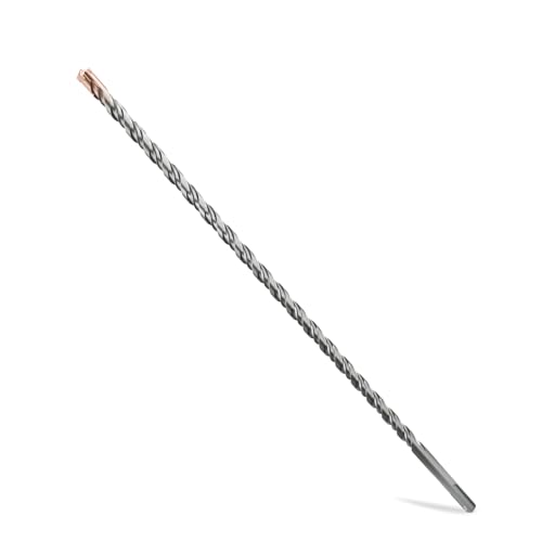SDS Plus Rotary Hammer Drill Bit,1/2"×18"（12.5mm×460mm） - 4 Carbide Cutting Edges & Coated Head | Heavy-Duty for Masonry, Concrete, Natural Stone, Brick Walls - size: 1/2"×18"（12.5mm×460mm）