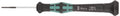 Wera 05118002003 Kraftform Micro 2035 Slotted Electronics Precision Screwdriver, 1.5mm Head, 40mm Blade Length - size: Slotted 1.5mm Head, 40mm Blade