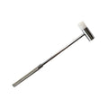 Dual Head Small Hammer, 7 Inches, Plastic Head and Metal Head, Black Plastic Grip, Double face Jewelry Mallet, Mini Hammer for Watch, Tuning, Woodworking, Toys, DIY, Leather, Instruments - style: 20CM-METAL HANDLE