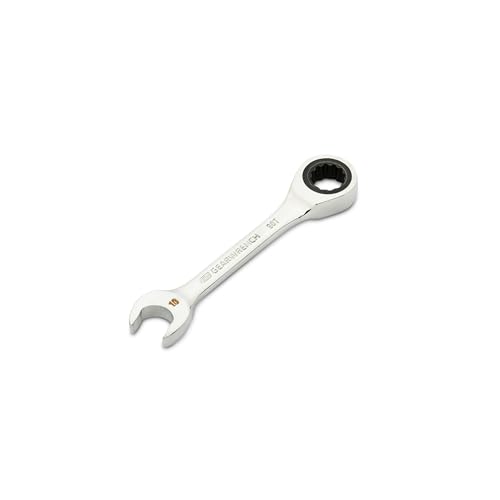 GEARWRENCH 10mm 90T 12 Point Stubby Combination Ratcheting Wrench | 86840 - style: 10mm