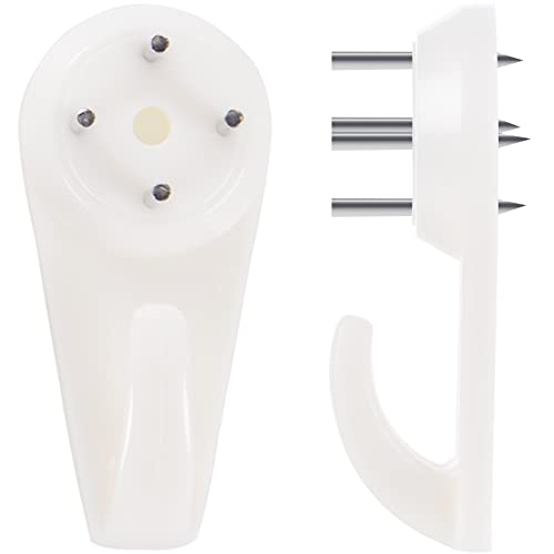 50 PCS Picture Hangers Hanging Kit, Heavy Duty Hooks Without Drilling - style: Standard