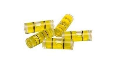 Universal Precision Mini Acrylic Bubble LEVEL Vial SMALL - 7/8" Long x 5/16" Diameter