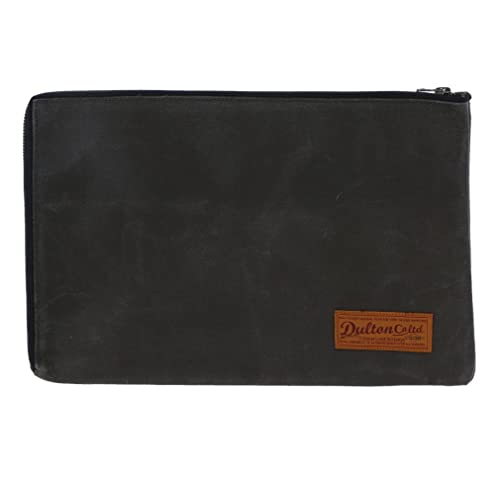 Dalton T21-0338L/OV Wax Canvas Tool Pouch, L - color: オリーブ, size: Large