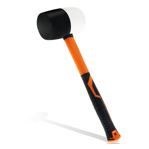 Rubber Mallet Hammer Flooring Mallets 32oz - size: 32 oz