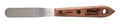 Albion Engineering Company 258-3S Classic Spatula, Stainless Steel, Hardwood Handle, 5/8" Wide Tip x 3" Long Blade