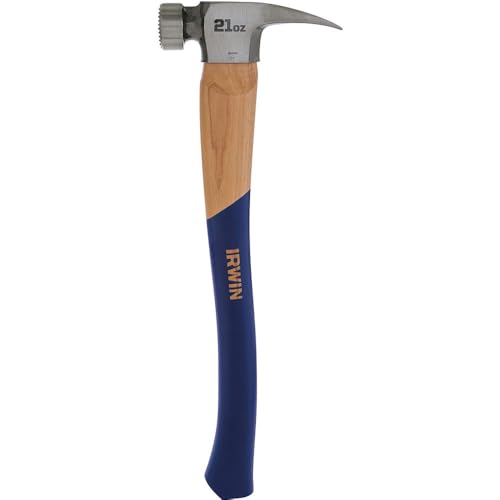 Irwin Tools 1954890 Wood California Framing Claw Hammer, 21 oz - size: 21 oz
