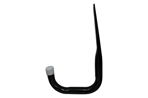 Shepherd Hardware 8089E Heavy Duty Steel 5-Inch Garage Storage Utility Hooks, 4 Pack, Black - color: Black, size: 5 Inch
