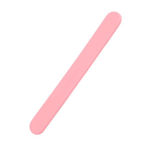 5Pcs Silicone Stir Sticks, Reusable Mixing Stick, Non Stick Silicone Wax Spatulas for Liquid, Paint, Popsicle Stirring Tool (Pink)