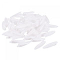 MECCANIXITY 9mm Plastic Pocket Hole Plugs,Wood Plugs for Pocket Hole Jig Working Tool Accessories,White Pack of 100 - color: White