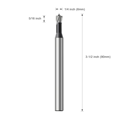 1/4 Inch Forstner Drill Bit Woodworking, 1/4" Forstner Bit Wood Drill Bits - size: 1/4 in