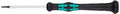 Wera 05118066002 Kraftform Micro 2054 Hexagon Electronics Precision Screwdriver, 1.5mm Head, 60mm Blade Length - size: Hexagon 1.5mm Head, 60mm Blade