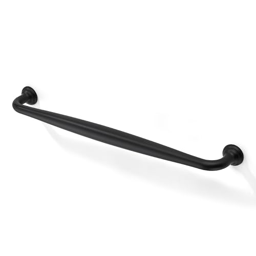 SAILING 5 Pack Cabinet Handles-8.81"/224mm Screw Spacing Matte Black Furniture Hardware Handles for Kitchen Cabinets Bedroom Dresser Wardrobe Cabinet Pulls - color: Matte Blcak, size: 8.81"(224mm)Hole Center-5Pcs
