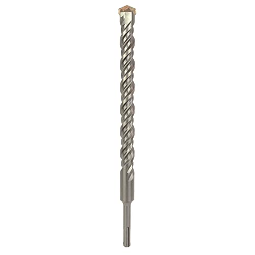 7/8 Inch x 12 Inch SDS Plus Rotary Hammer Drill Bit, Carbide Tipped for Brick, Stone, and Concrete Version 2 (7/8" x 10" x 12") - size: 7/8" x 12" Version 2