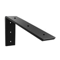 WINKER Countertop Support Bracket 1 Pack Heavy Duty 3/8" Thick Hidden L Shelf Bracket 10" x 6" x 2.5" Metal Corbels for Quartz/Granite/Wood/Concrete/Laminate Countertops, Black - size: 10″x6″x2.5″-3/8" thick, style: Black-1Pack