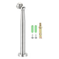 uxcell 9.4" Magnetic Door Stoppers, Wall Floor Mounted Magnetic Door Catch Holder, Stainless Steel Door Stops for Bedroom, Bathroom, Kitchen, Office, Silver - size: 9.4"