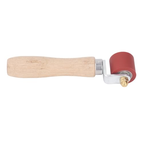 Silicone Seam Roller, Heat Resistant 260°c Wallpaper Seam Roller, 28mm*32mm Laminate Roller for PVC Welding Tool Red