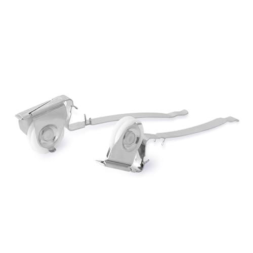 2 Pack Sliding Screen Door Upper Rollers, Nylon Wheels