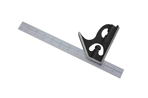 2-Piece Combination Square Set, 12-Inch - color: 2-Piece Combo Square