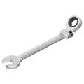23mm Flex-Head Ratcheting Combination Wrench, 23mm Metric - size: 23mm