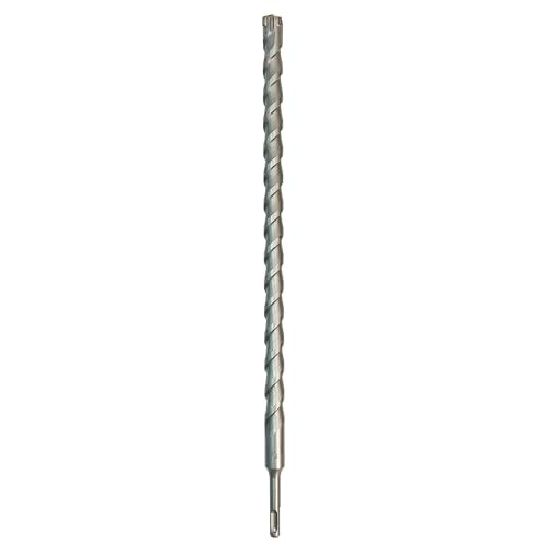 7/8 Inch x 18 Inch SDS Plus Rotary Hammer Drill Bit, Carbide Tipped for Brick, Stone, and Concrete (7/8" x 18") - size: 7/8" x 18"