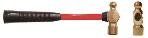 CS Unitec | Non-Sparking Ball Peen Hammer | 1.5 lbs | TUV Certified | Aluminum Bronze | Non-Magnetic | Corrosion Resistant | EX101U-0150A - size: 1.5 lb