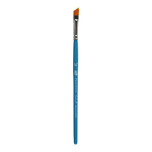Princeton Select Artiste Angle Shader Brush, Synthetic, Short Handle, Size 1/4 inch, 1 Count - size: Size 1/4 inch
