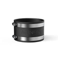 AC Infinity Noise Reduction Clamp 4-Inch, Duct Coupler. - size: 4inch