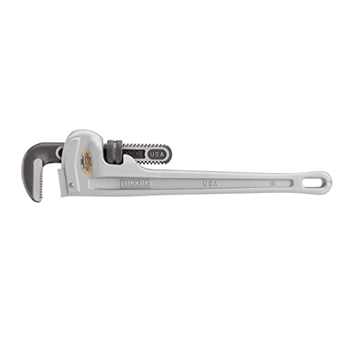 RIDGID 31100 Model 818 Aluminum Straight Pipe Wrench, 18-inch Plumbing Wrench - size: 18", style: Pipe Wrench