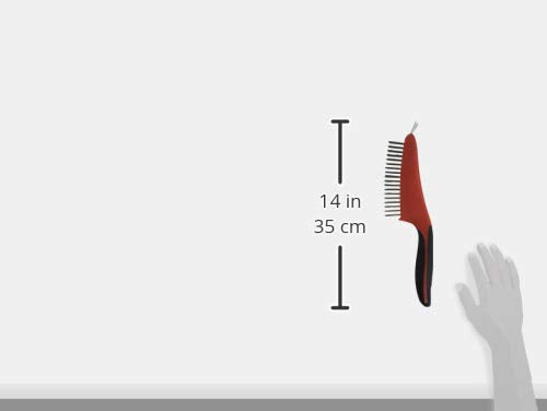Red Devil 4164 13-Inch Soft Grip Stainless Steel Wire Brush with Scraper - size: 13 inches