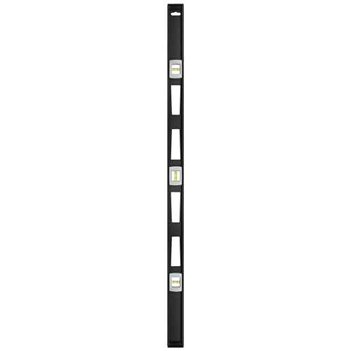 Johnson Level & Tool 3848 Magnetic Professional Aluminum, 48", Black, 1 Level - size: 48 Inch