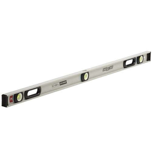 CHANNELLOCK 48-Inch, Professional-Grade Magnetic Aluminum I-Beam Level with 3 Vials, 5100-0048M