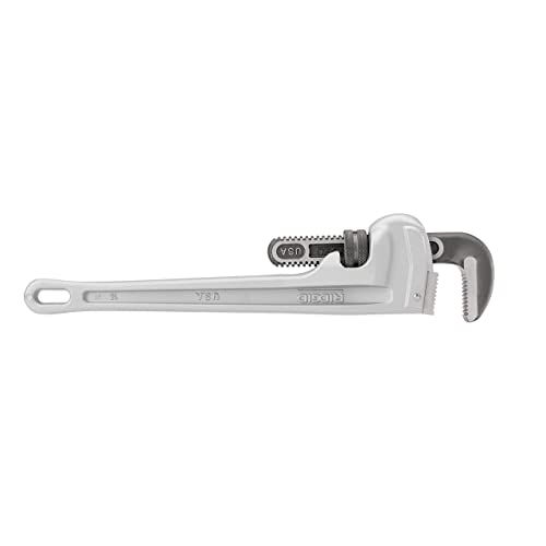 RIDGID 31100 Model 818 Aluminum Straight Pipe Wrench, 18-inch Plumbing Wrench - size: 18", style: Pipe Wrench