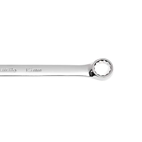 GEARWRENCH 12 Pt. Long Pattern Combination Wrench, 15mm - 81672 - size: 15.0mm