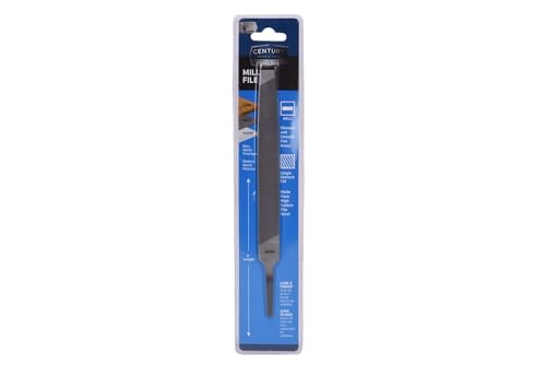 Century Drill & Tool 4051 Mill Bastard Hand File, 6" - size: 6-Inch