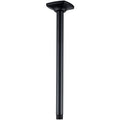 12 Inch Ceiling Mount Shower Arm and Flange, Matte Black,SW-91038-12MB. - color: R-angle Square Flange-12" Matte Black