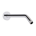 Shower Arm with Flange and Teflon Tape, Wall Mounted Shower Pipe 304 Stainless Steel Extension Arm for Fixed Shower Head & Handheld (10 Inch, Chrome) - color: Chrome, style: 10 Inch