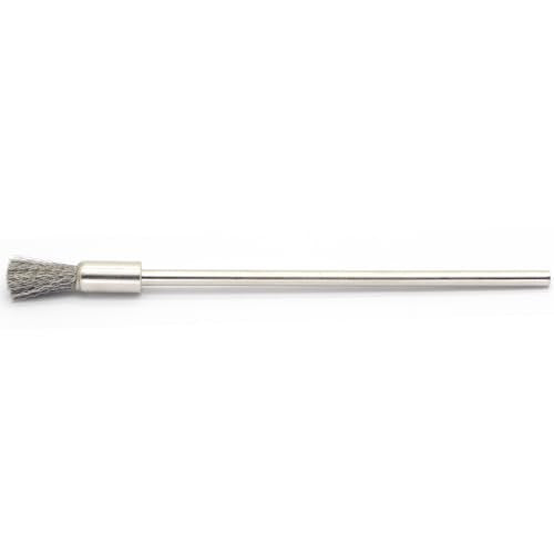 20PCS Wire Brushes with Extended Handle - Metal Rust Removal, Polishing, Cleaning - 6mm Diameter, 3mm Shaft, 100mm Length - Removes Burrs, Dust, and Oxide Layer - Handles Rough Surfaces - style: Wire Brush 3*6*100mm 20PCS