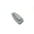 SPARTA Scrub Brush with Iron Shaped Handle and Stiff Bristles, Heavy Duty Scrubber Brush for Kitchen, Bathroom, Shower, Tile, Sink, Carpet and Bakepans, Polypropylene, 6 Inches, Gray, (Pack of 6) - color: Gray, size: 6 Inches (Pack of 6)