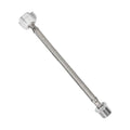 8 Inch Flexible Toilet Connector Extension, 7/8 female x 7/8 male Hose Adapter, Stainless Steel Braided Hose to Toilet Tank Compatible,1 pcs