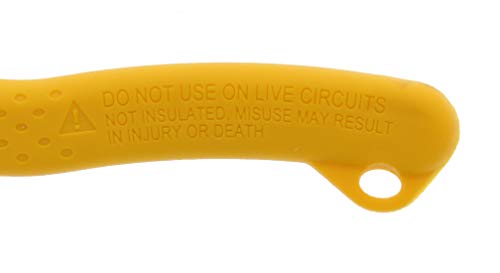IDEAL Electrical 45-416 Premium Reflex T-6 Stripper - 14-26 AWG, Wire Stripper with Thumb Rest, Plier Nose, Slide Lock, Textured Grips - size: 14-24 AWG Solid