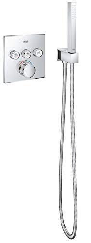 GROHE 28143000 RelexaFlex 59" Metal Longlife Shower Hose, Starlight Chrome