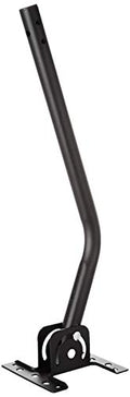 Adjustable Satellite Dish Antenna Mount 1 Inch for Roof or Wall Installation, TV J Pole Mounting Bracket Weatherproof, Hardware Included