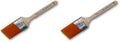 Proform Technologies PIC1-2.5 Picasso Oval Angle Sash Paint Brush, 2-1/2-Inch (Pack of 2) - size: 2.5 inch (Pack of 2)