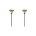 Dremel 536-02 Brass Brushes (2 Pack), 1/2" Diameter - size: 2-Piece, style: Brass Brush