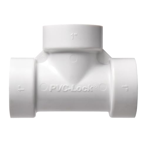 Orbit 38672 - 1" PVC-Lock Tee - style: Tee
