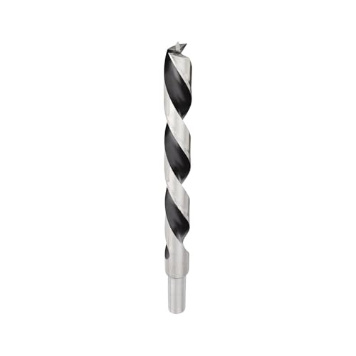 Chrome-Vanadium Brad Point - Ground Wood Drill Bit Woodworking - 1/4 Inch | Chrome-Vanadium Brad Point Ground Wood Drill Bit, Wood Drill Bit, Precision Drilling for Woodworking, DIY & Professional Use - size: 1 Count (Pack of 1)
