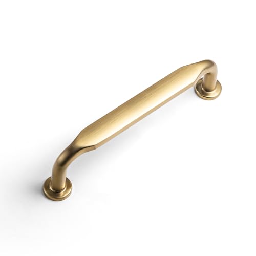 12 Pack Champagne Bronze Zinc Alloy Cabinet Handles - 3.8''(96mm) Hole Center Cabinet Pull Hardware for Bedroom, Kitchen L101 - color: Champagne Bronze, size: 3.8'' Hole Center