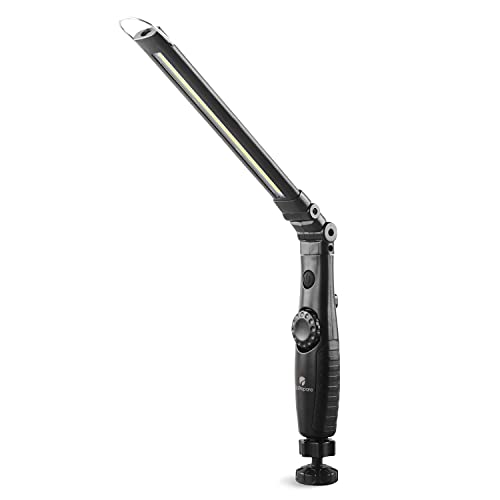 Dr. Prepare LED Work Light, 700 Lumens Foldable Rechargeable Work Light, 3200mAh Cordless Portable Magnetic COB LED Inspection Light for Car Repair, Home, Garage, Emergency - color: Foldable