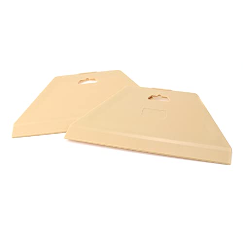 T Tulead Wallpaper Smoother Tool Plastic Wallpaper Scraper 2PCS